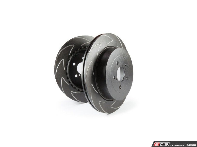 Front Slotted EBC (Blade) Brake Rotors - Pair 11.10" (282x22)