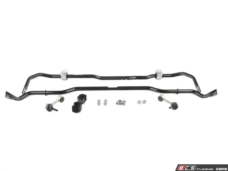 Front and rear sway bar kit