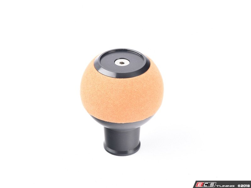 BFI Heavy Weight Shift Knob - Orange Alcantara / Black Anodized