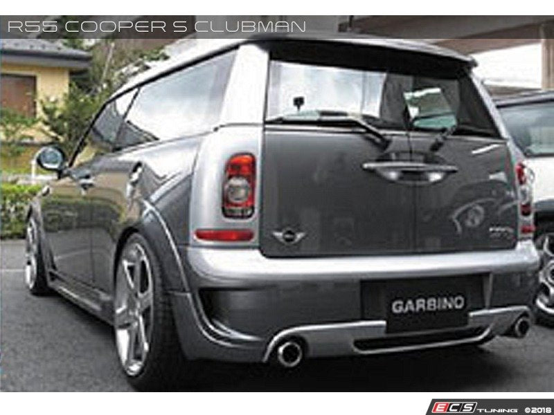 Garbino Rear Bumper & Diffuser Clubman - Dual Exhaust Tips