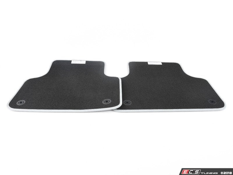 Rear Carpeted Floor Mats - Sabre (Black)