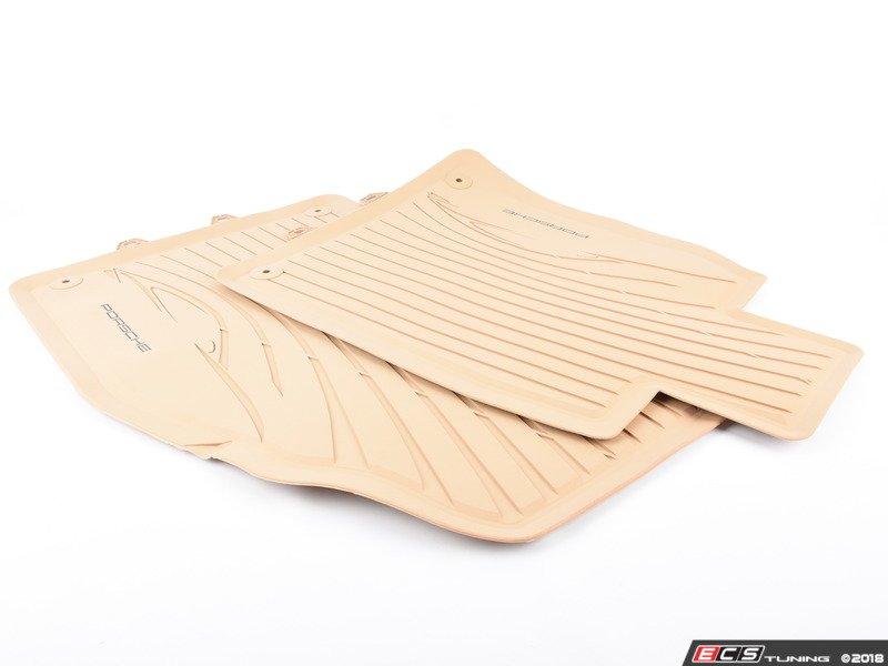 Rubber Floor Mat Set - Luxor Beige