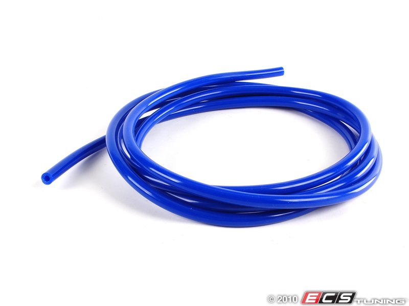 Silicone Vacuum Hose - Blue - 9 Feet