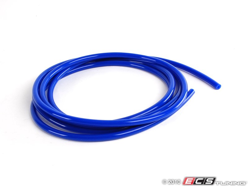 Silicone Vacuum Hose - Blue - 9 Feet