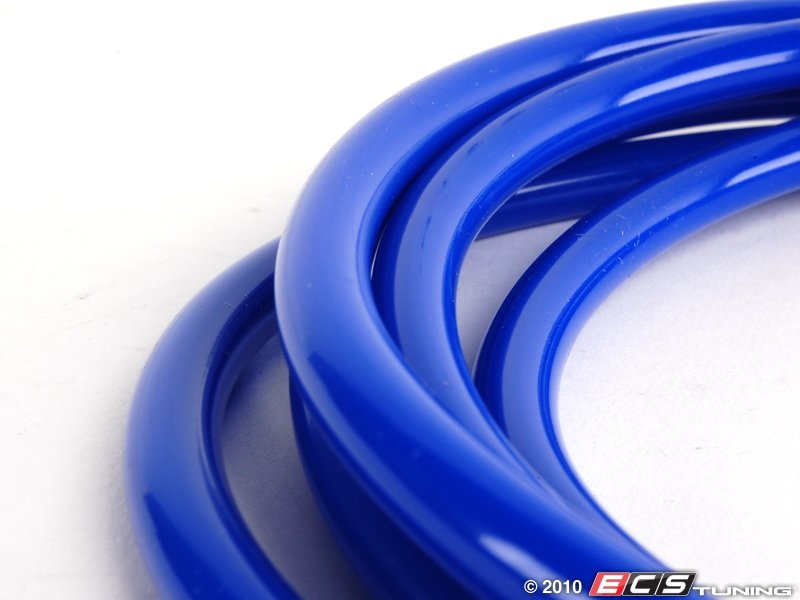 Silicone Vacuum Hose - Blue - 9 Feet