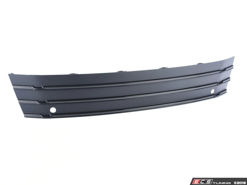 Front License Plate Filler - Satin Black