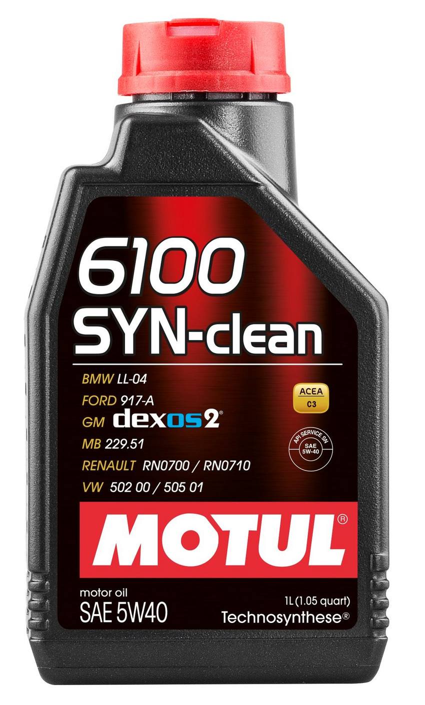 Audi BMW Engine Oil (5w40) (1 Liter) (SYN-Clean 6100) – Motul 107941