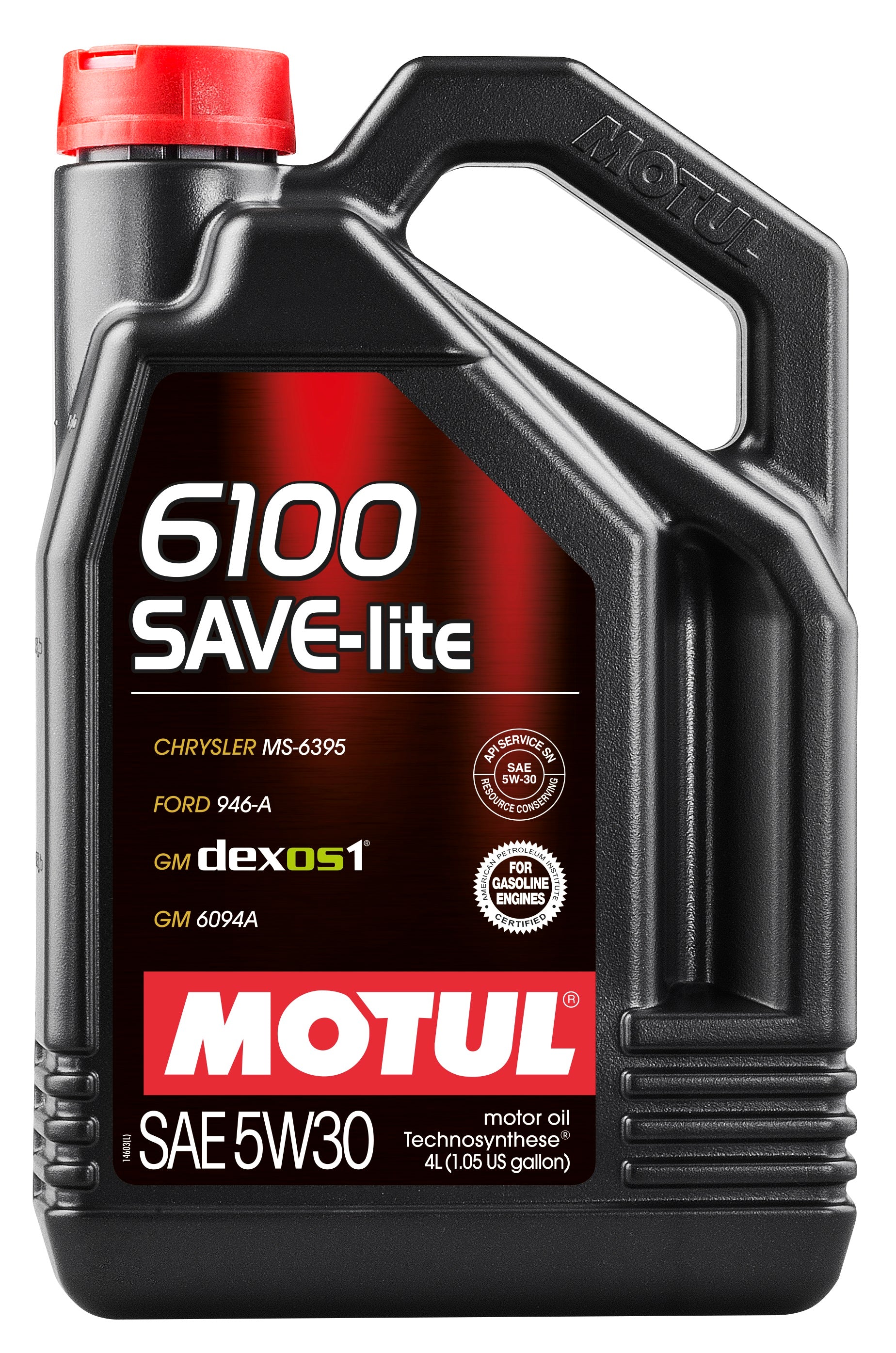 Jaguar Land Rover Engine Oil (5W30) (4 Liter) (Save-Lite 6100) – Motul 107957