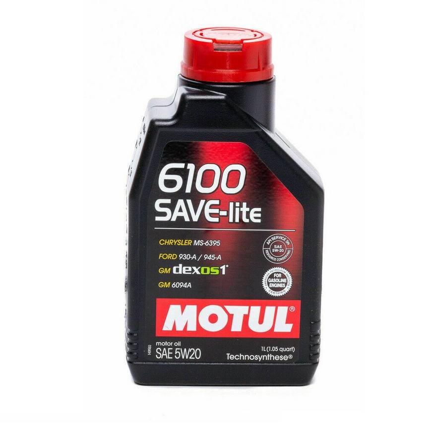 Jaguar Land Rover Engine Oil (5W20) (1 Liter) (Save-Lite 6100) – Motul 108009