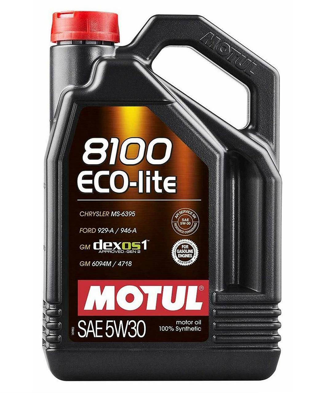 BMW Jaguar Engine Oil (5W30) (5 Liter) (ECO-LITE 8100) – Motul 108214