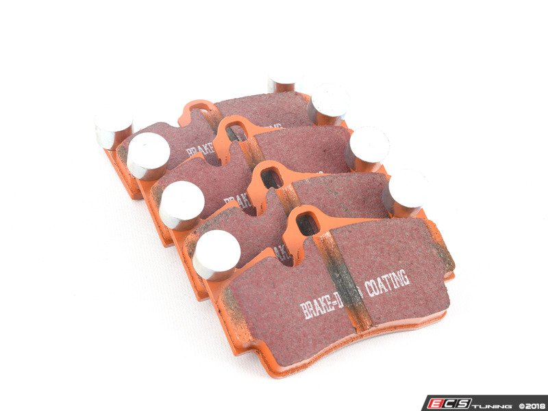 Extra Duty Orangestuff Rear Brake Pad Set