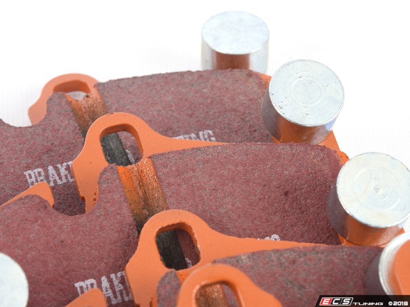 Extra Duty Orangestuff Rear Brake Pad Set