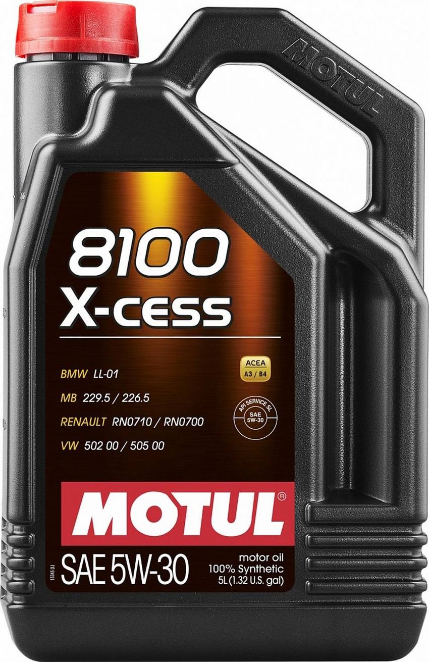 Engine Oil (5W-30) (5 Liter) (X-Cess 8100)