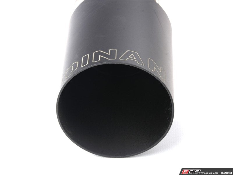 Stainless Axle-Back Exhaust - Black Tips