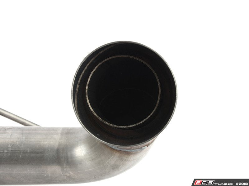 Stainless Axle-Back Exhaust - Polished Tips