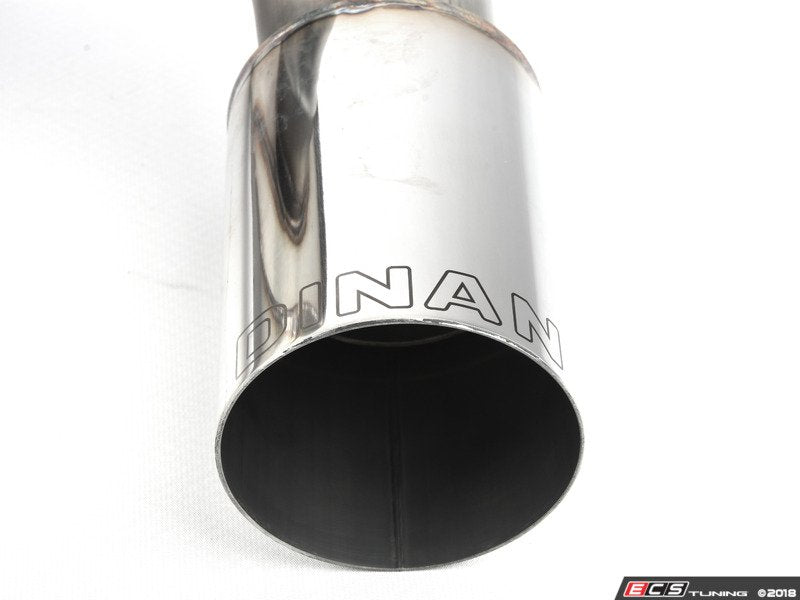 Stainless Axle-Back Exhaust - Polished Tips