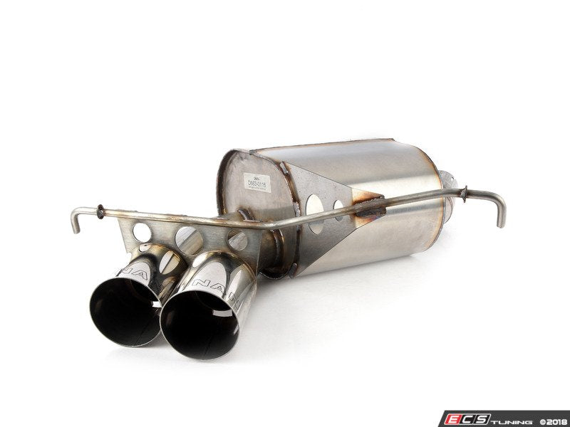 Stainless Axle-Back Exhaust - Polished Tips