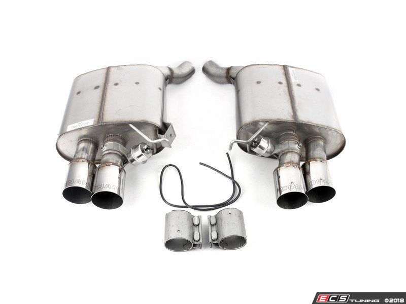 Stainless Axle-Back Exhaust - Polished Tips