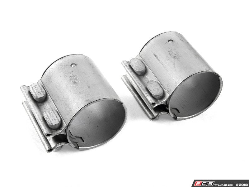 Stainless Axle-Back Exhaust - Polished Tips