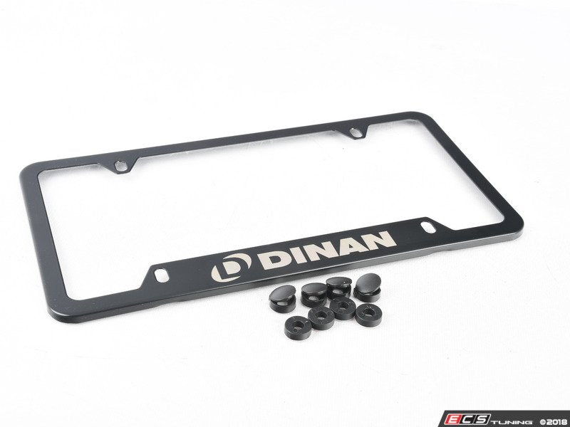 Dinan License Plate Frame - Black