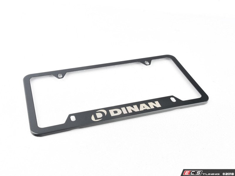 Dinan License Plate Frame - Black