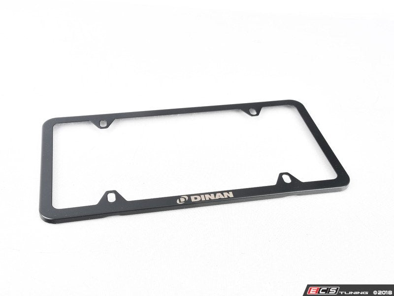 Dinan Slimline License Plate Frame - Black