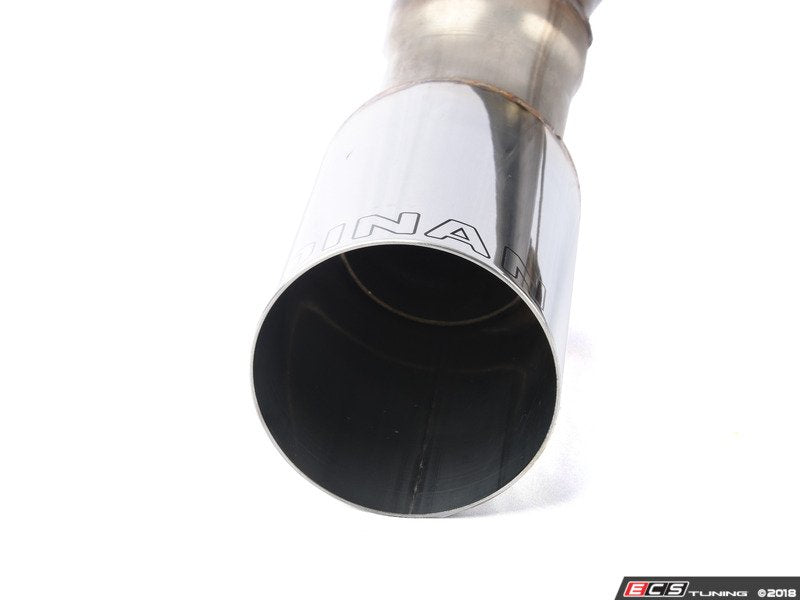 Stainless Axle-Back Exhaust - Polished Tips