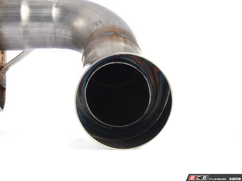 Stainless Axle-Back Exhaust - Polished Tips