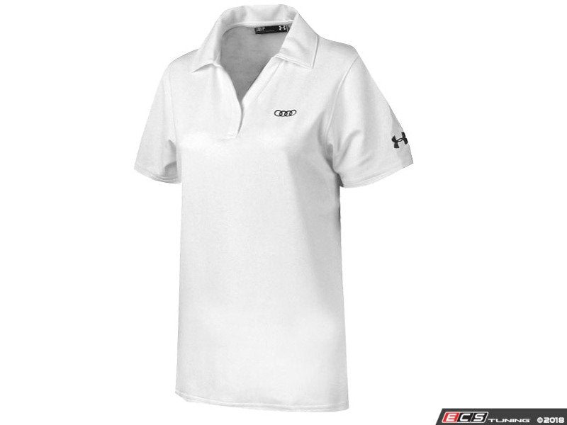 Under Armour Performance Polo - White - Ladies Small