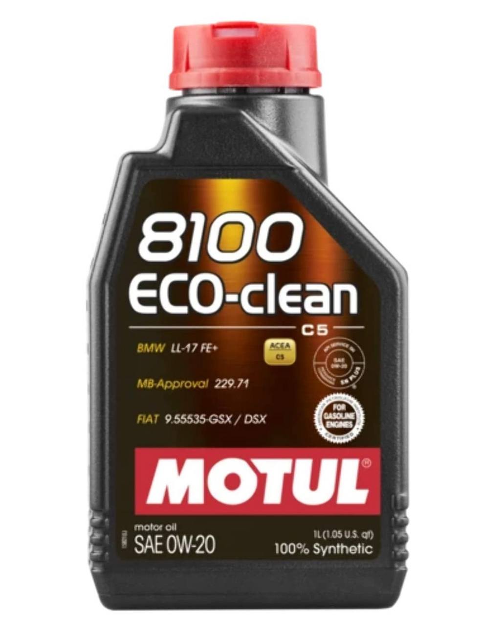 BMW Mercedes Engine Oil (0W20) (1 Liter) (Eco-Clean 8100) – Motul 109960