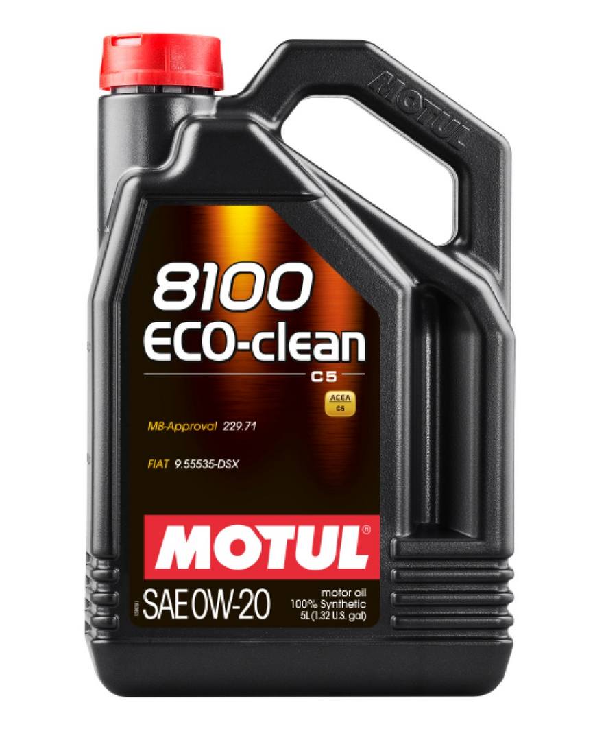 BMW Mercedes Engine Oil (0W20) (5 Liter) (Eco-Clean 8100) – Motul 109961