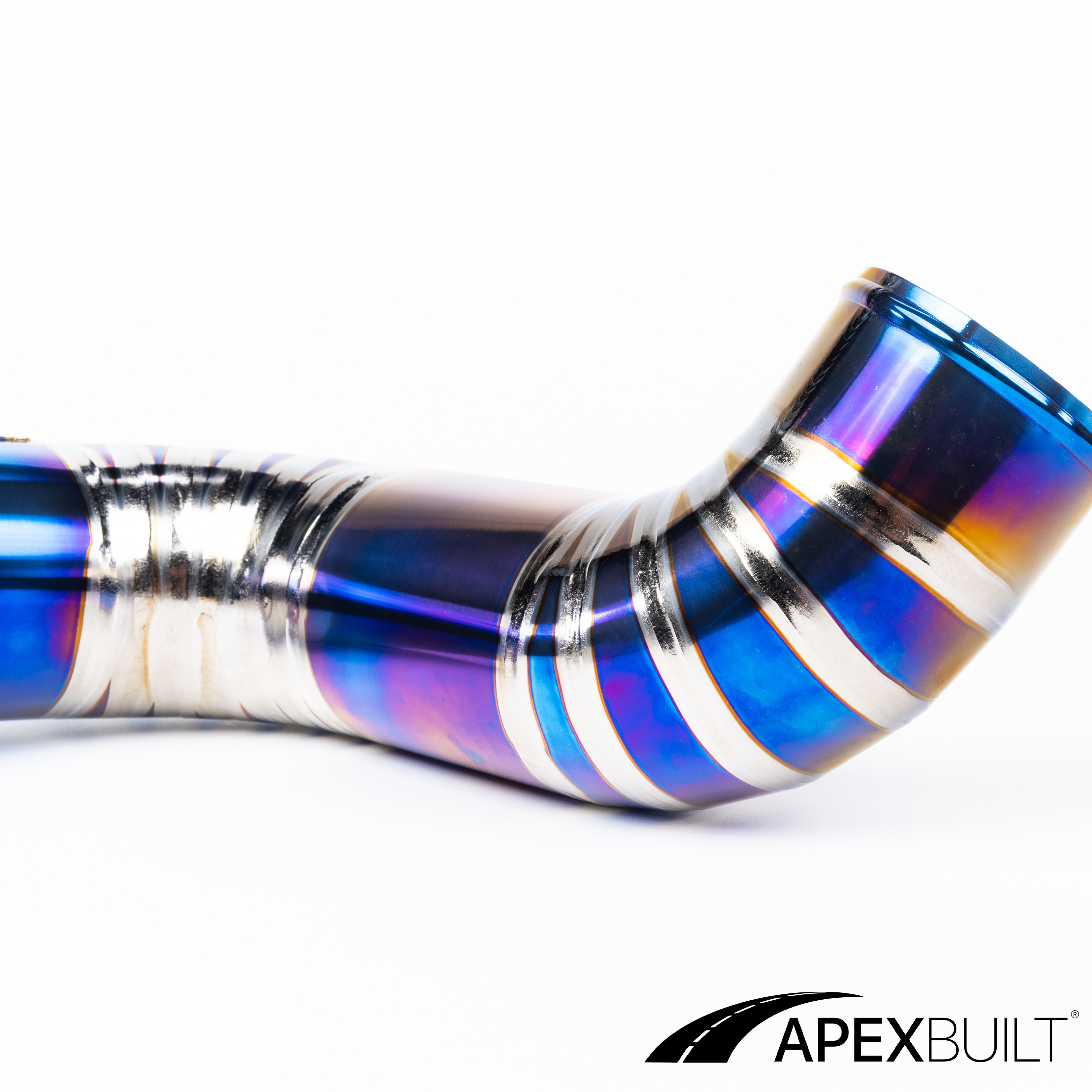 ApexBuilt® BMW F10 M5/F12 M6 Titanium Front Mount Intake Kit (S63TU, 2012-17)