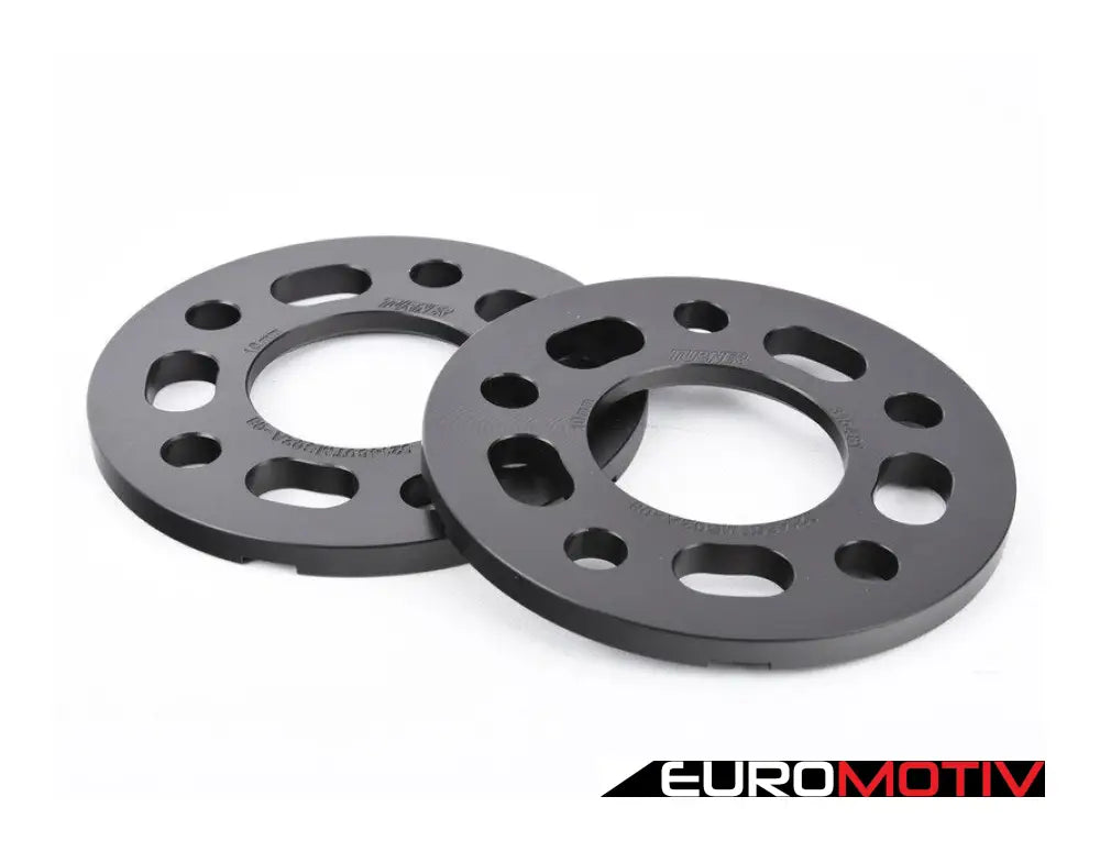 10Mm Wheel Spacers - Black (Pair)