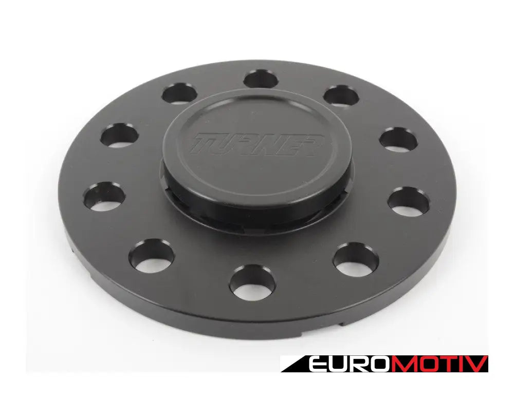 10Mm Wheel Spacers With Integrated Hub Extenders - Black (Pair)