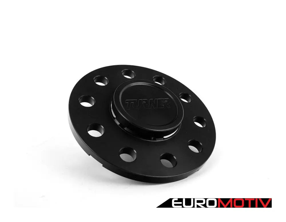 10Mm Wheel Spacers With Integrated Hub Extenders - Black (Pair)