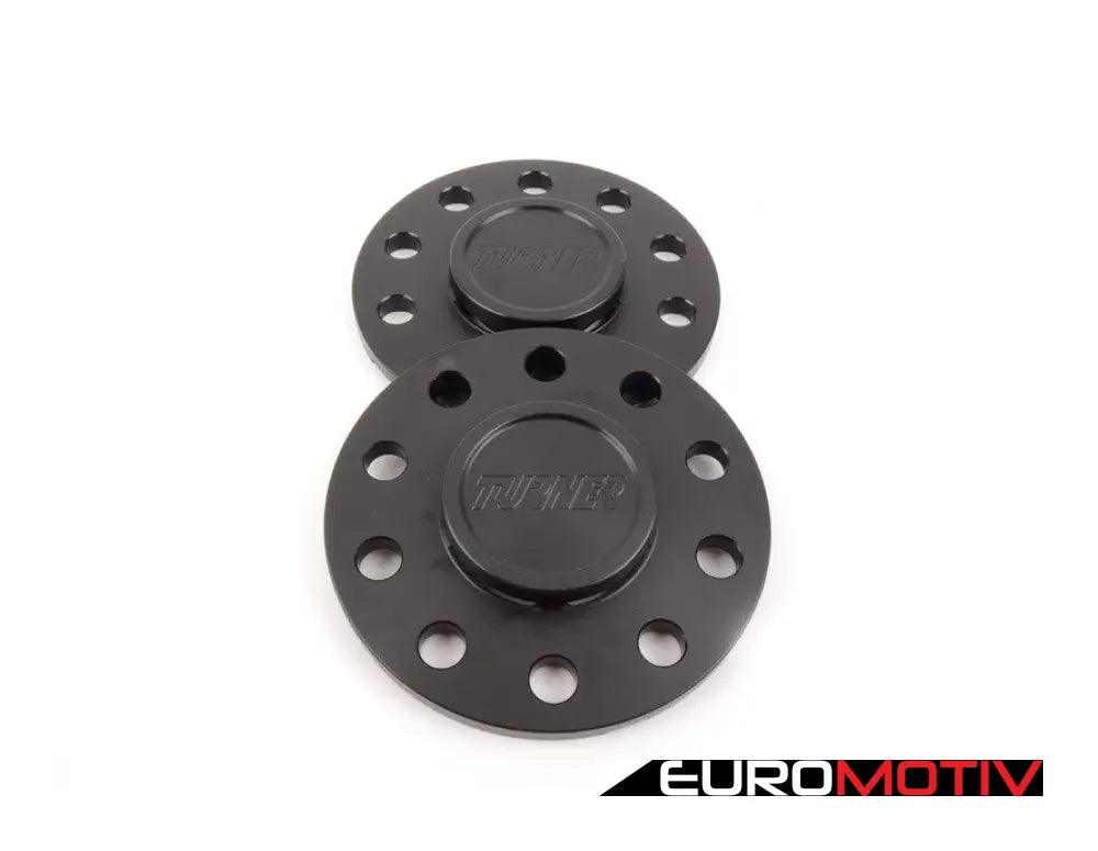 10Mm Wheel Spacers With Integrated Hub Extenders - Black (Pair)