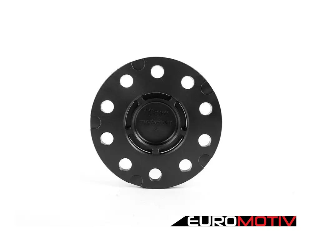 10Mm Wheel Spacers With Integrated Hub Extenders - Black (Pair)