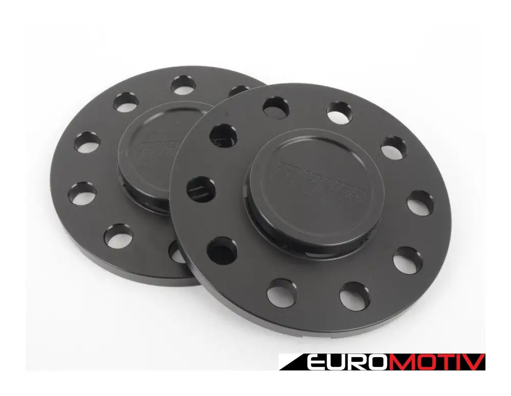 10Mm Wheel Spacers With Integrated Hub Extenders - Black (Pair)