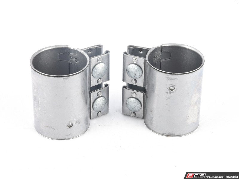 Stainless Axle-Back Exhaust - Black Tips