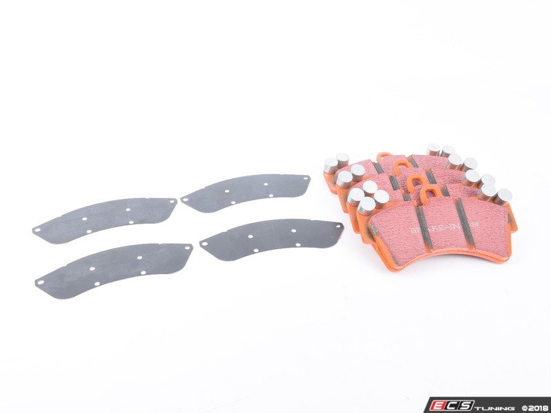 Extra Duty Orangestuff Front Brake Pad Set