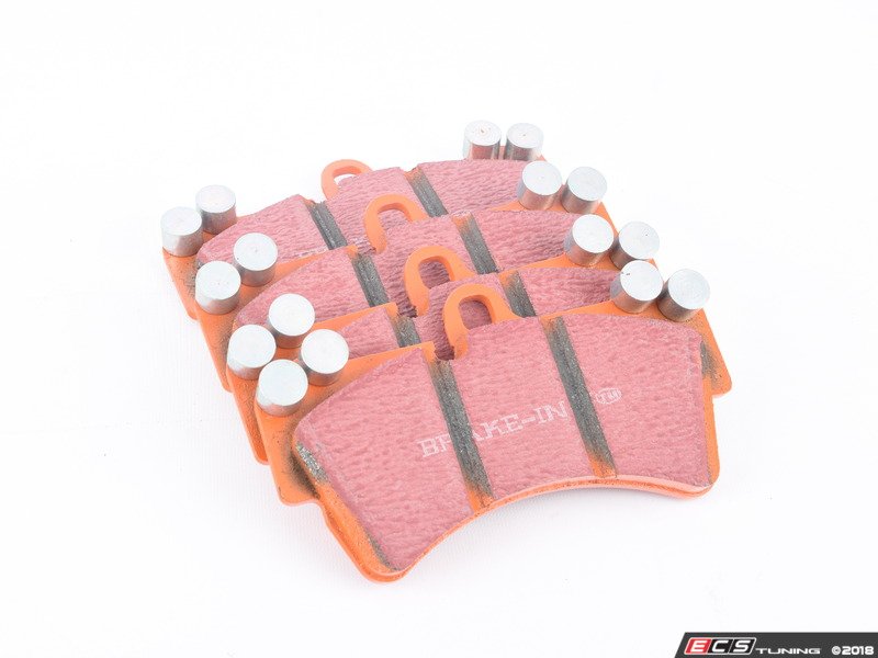 Extra Duty Orangestuff Front Brake Pad Set