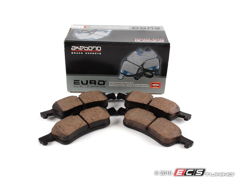 Rear Euro Ceramic Brake Pad Set EUR1060