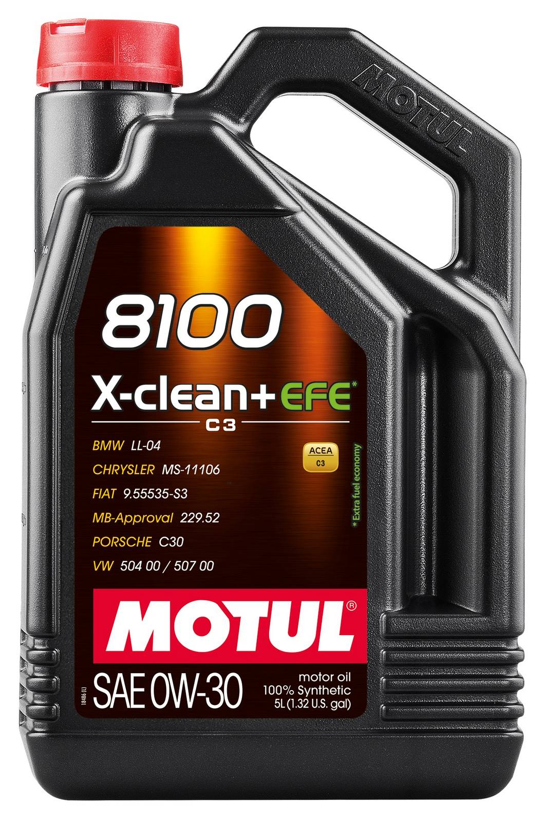 Engine Oil (0W-30) (5 Liter) (X-Clean+ 8100)