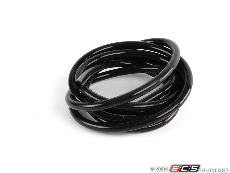 Silicone Vacuum Hose - Black - 9 Feet