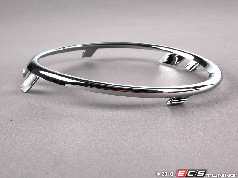 Chrome Fog Light Trim - Left