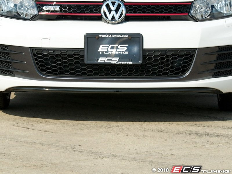 OE Style Front Lip Spoiler - Primed Fiberglass