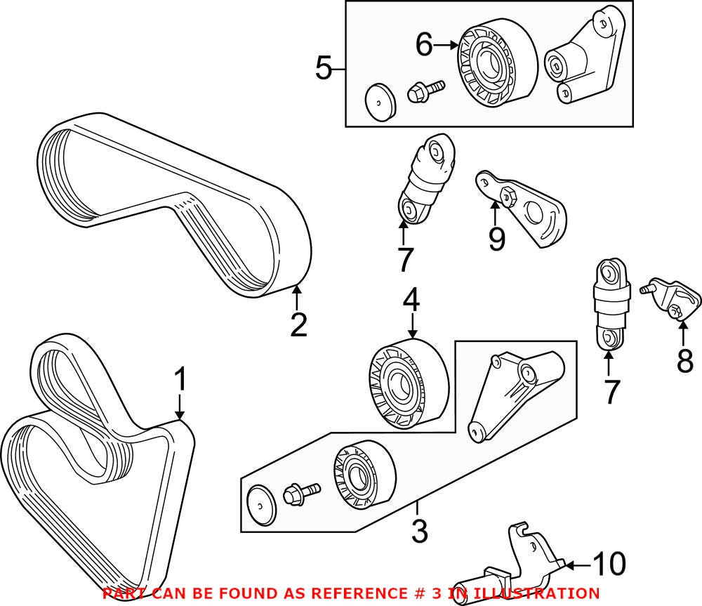 Adjusting Pulley Assembly