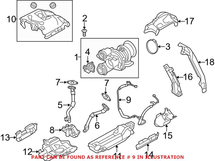 Turbocharger Oil Line