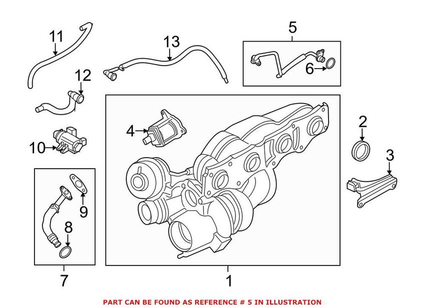 Turbocharger Oil Line – Inlet