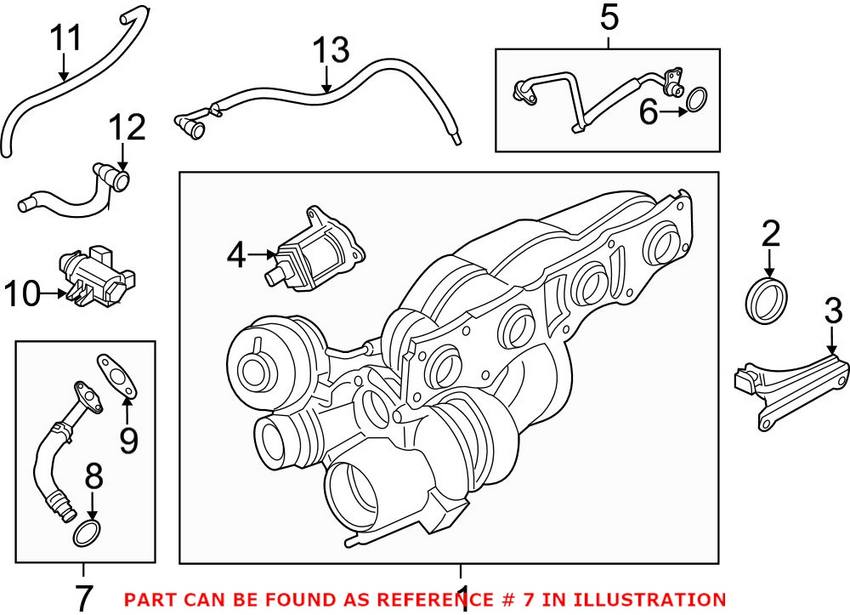 Turbocharger Oil Line – Outlet